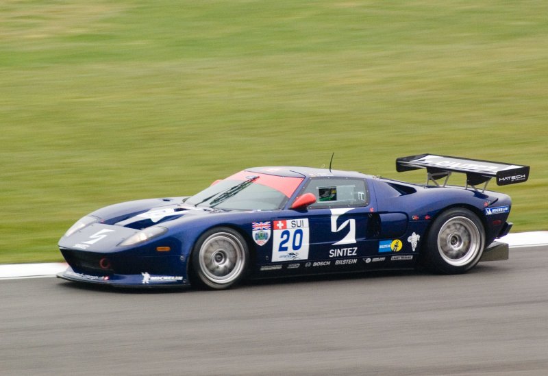 Ford GT at Silverstone, 2008